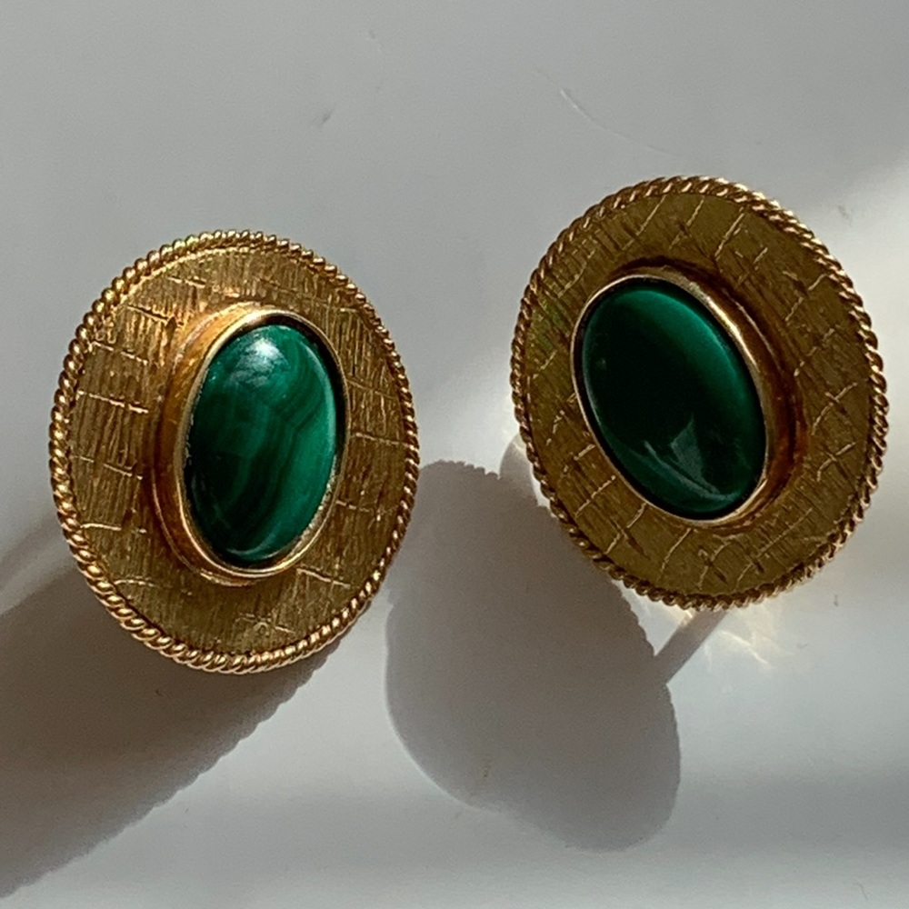 18k yellow gold Designer Earrings-Rare! - Picture 3 of 16